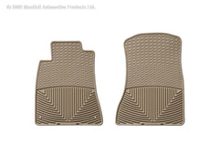 WeatherTech W77TN Front Rubber Mats Tan