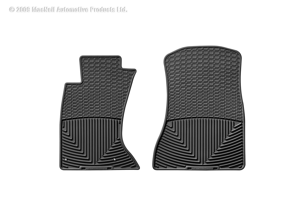 WeatherTech W78 Black Front Rubber Mats