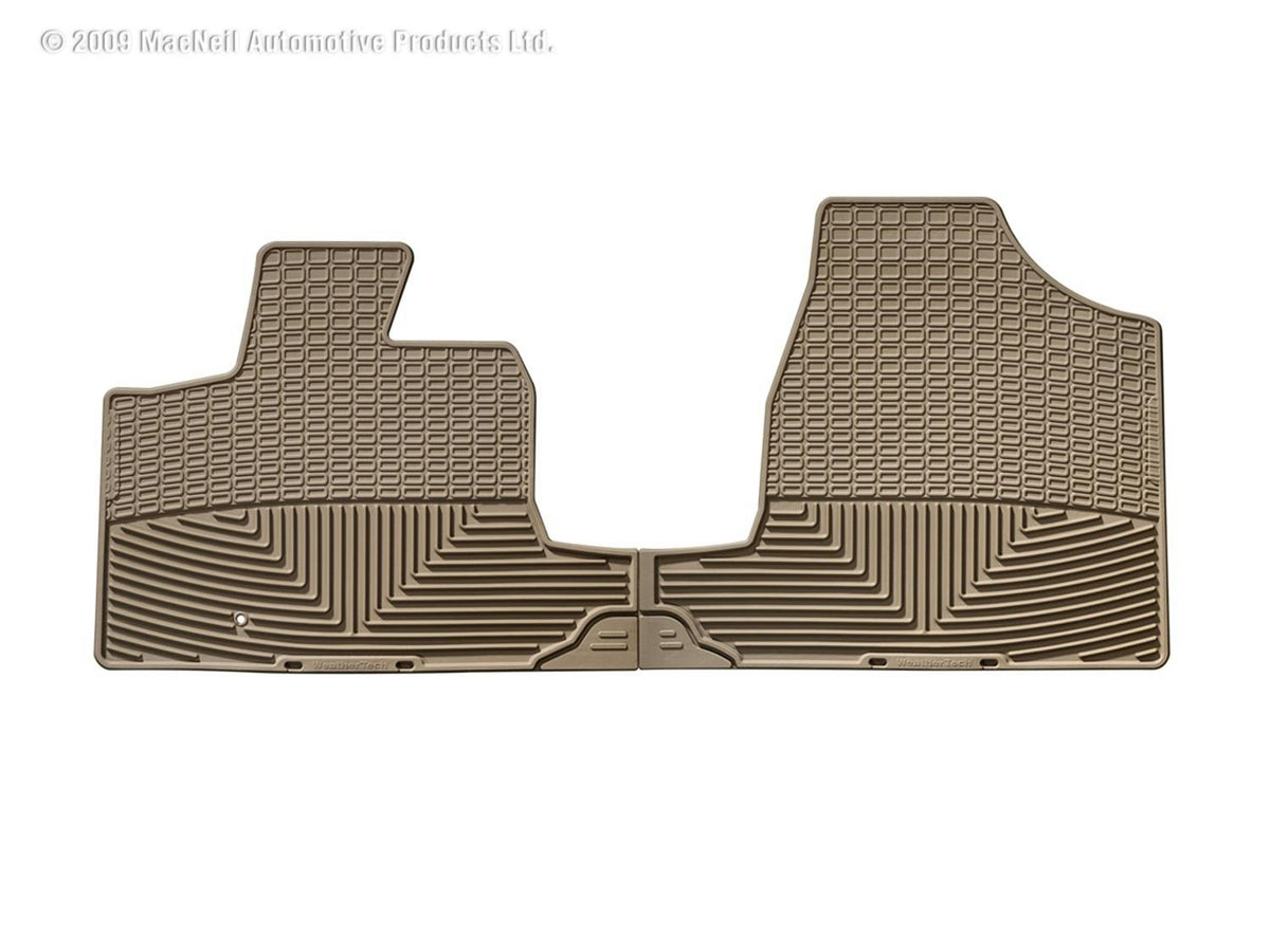 WeatherTech W82TN Front Rubber Mats Tan