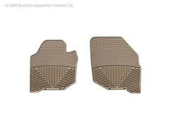 WeatherTech W84TN Front Rubber Mats Tan