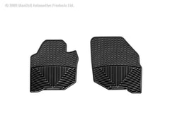 WeatherTech W84 Front Rubber Mats Black
