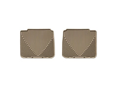 WeatherTech W85TN Rear Rubber Mats Tan