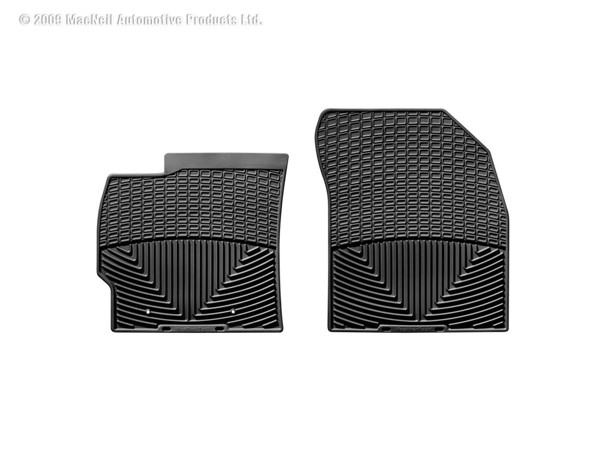 WeatherTech W92 Front Rubber Mats Black
