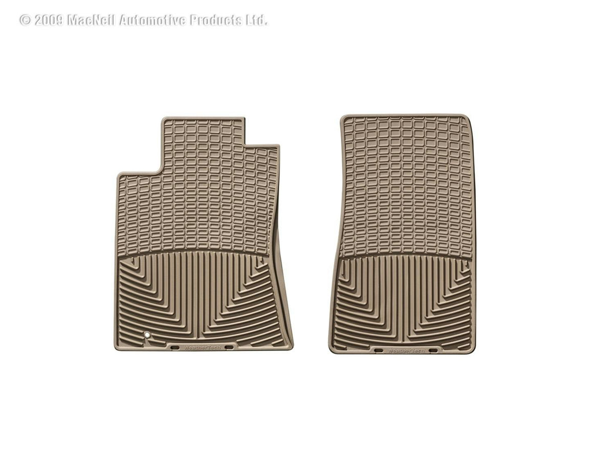 WeatherTech W93TN Front Rubber Mats Tan