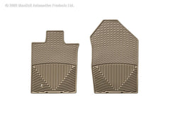 WeatherTech W97TN Front Rubber Mats Tan