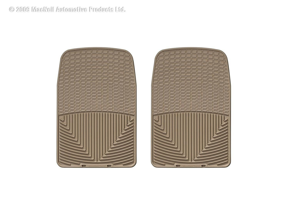 WeatherTech W9TN Front Rubber Mats Tan