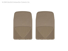 WeatherTech W9TN Front Rubber Mats Tan