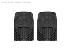 WeatherTech W9 Front Rubber Mats Black