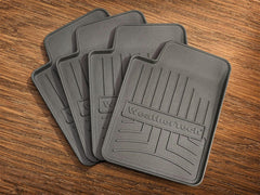 WeatherTech 8ABHCSTR1 Black Blackhawk Drink Coasters