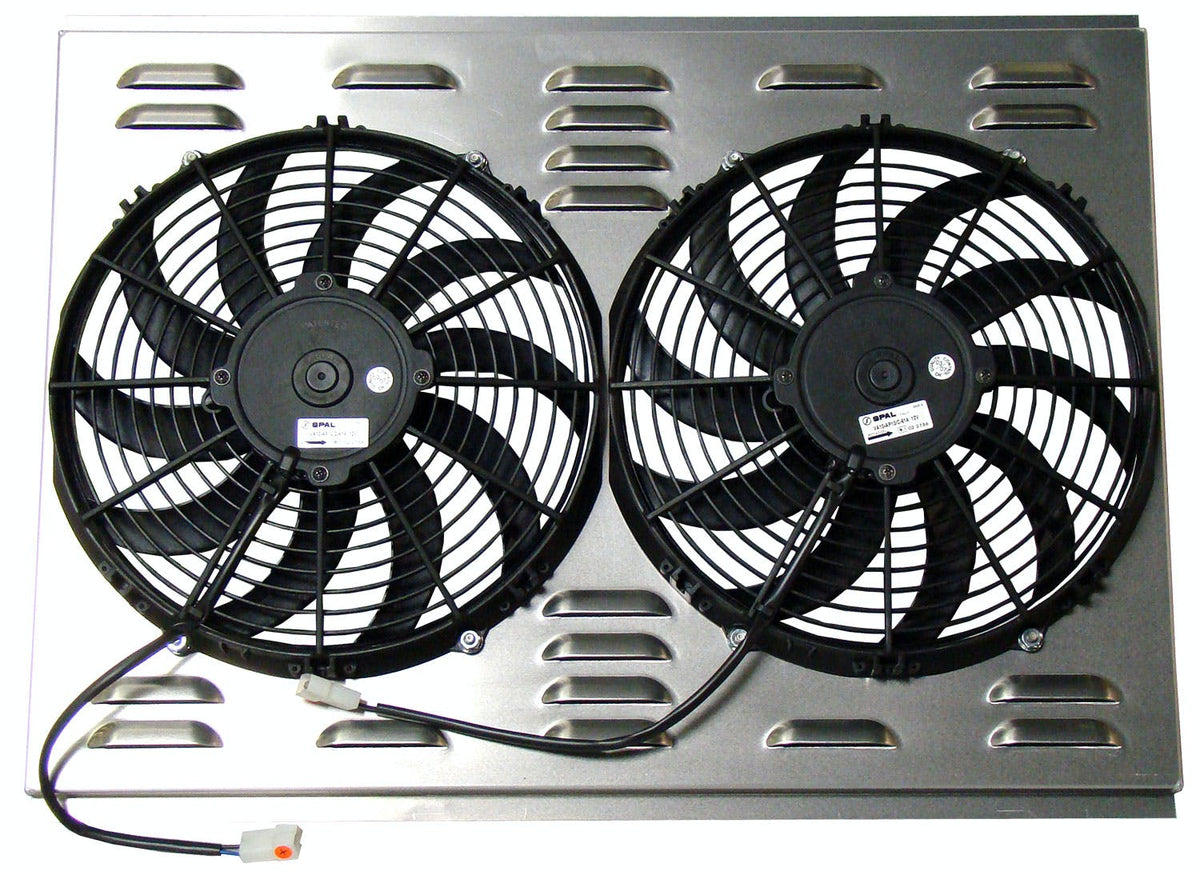 Northern Radiator Z40003 Dual 12 Inch Fan/Shroud Combo