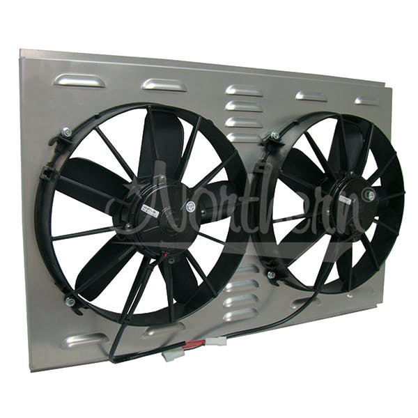 Northern Radiator Z40092 Dual 12 Inch Hurricane Electric Fan