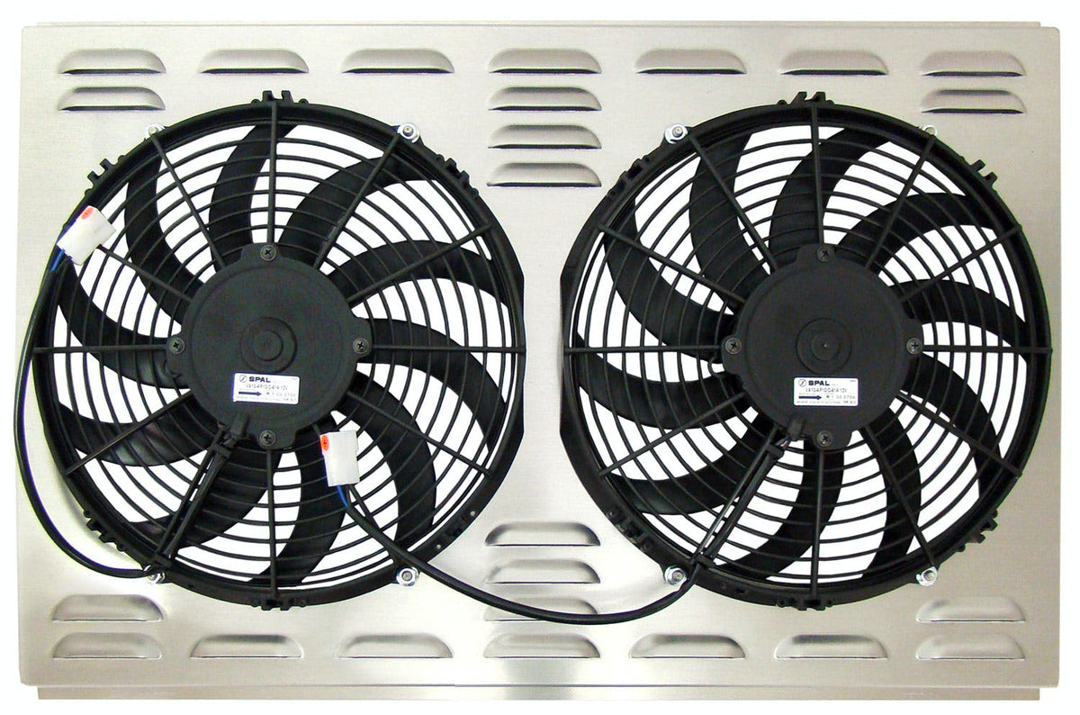 Northern Radiator Z40104 Dual 12 Inch Fan/Shroud Combo