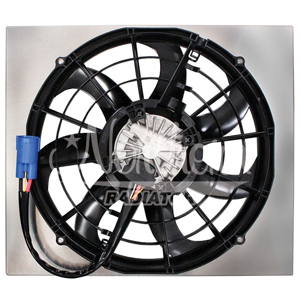 Northern Radiator Z40139 Single 16 Inch Brushless Fan/Shroud Combo