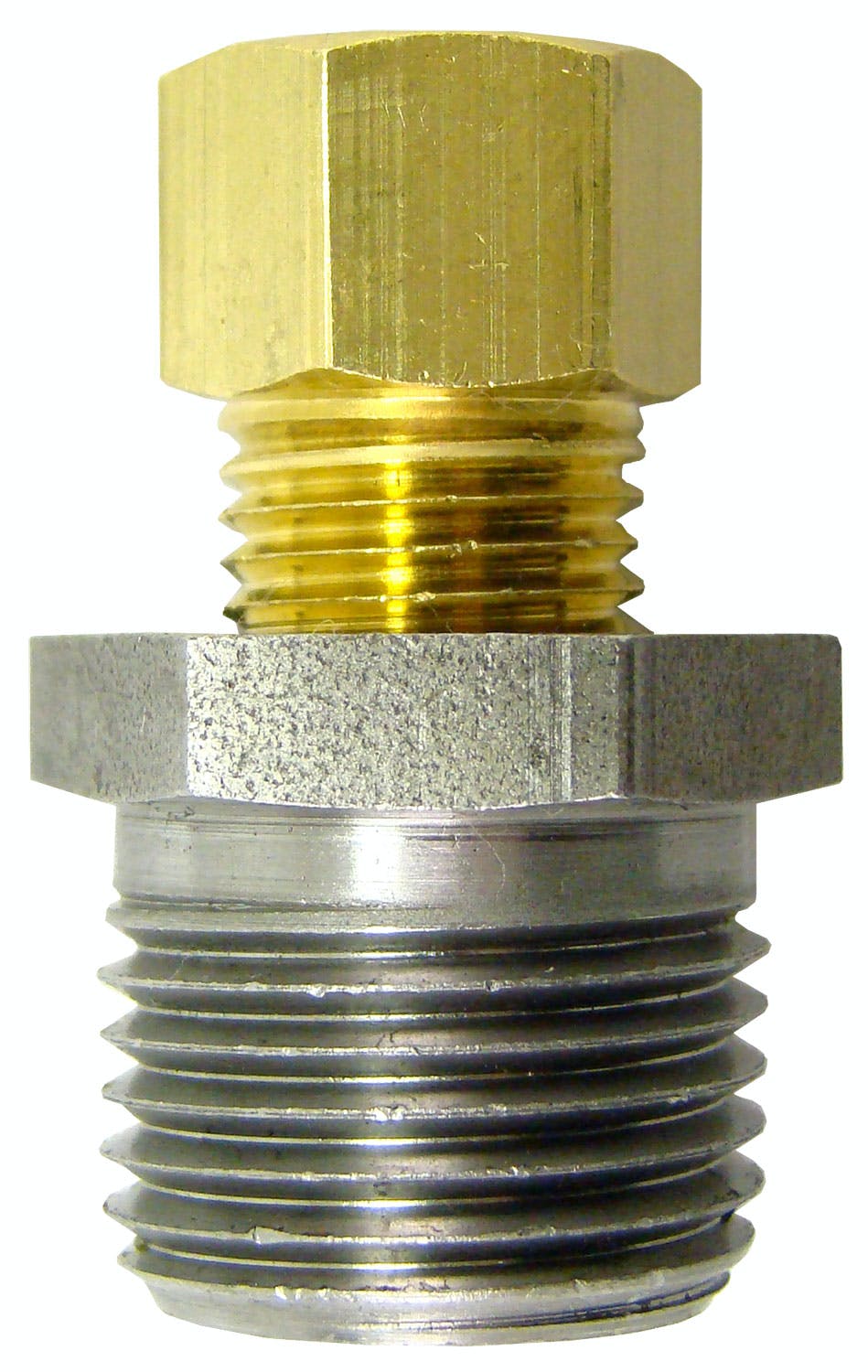 Northern Radiator Z80200 Oil Cooler Adapter - 1/2 Npt To 5/16 Inv. Flare