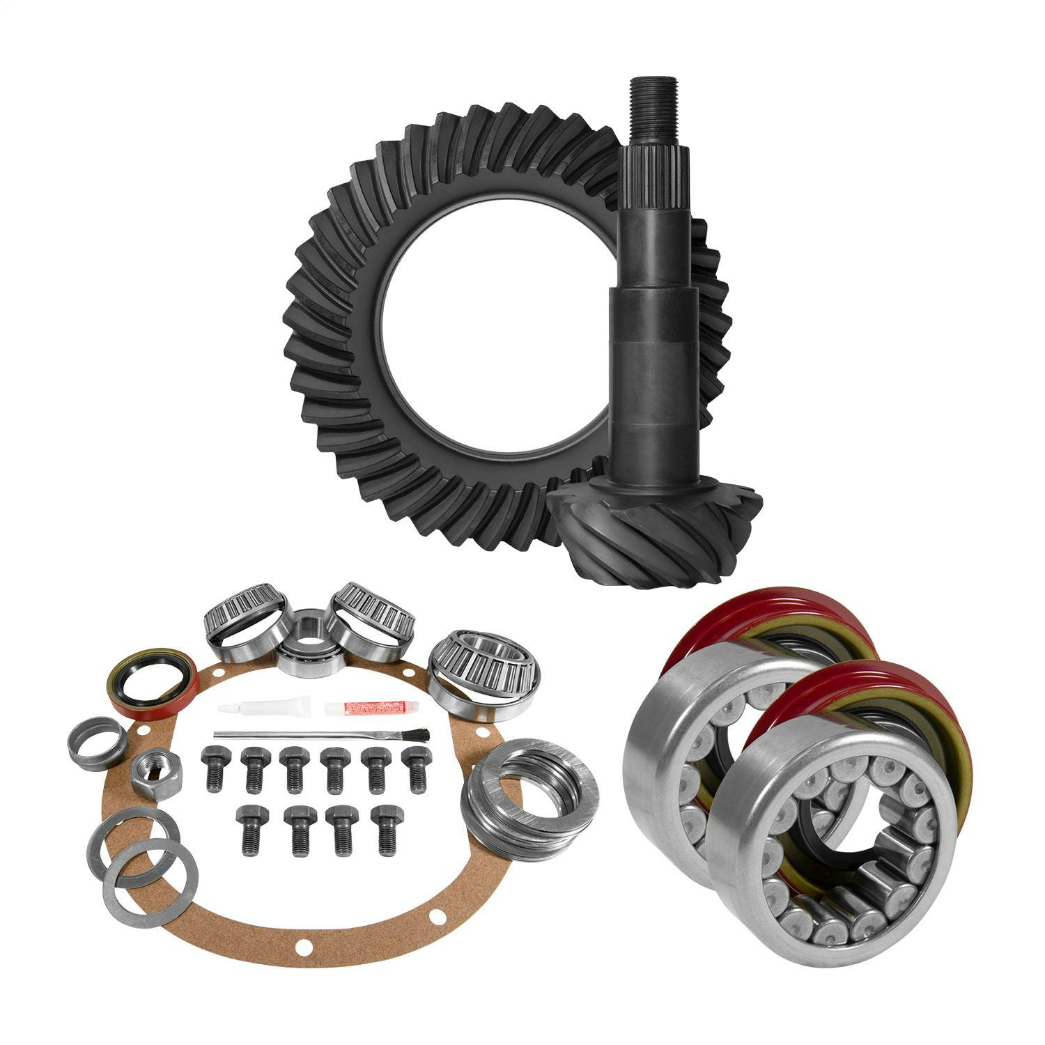USA Standard Gear ZGK2011 8.5in. GM 3.42 Rear Ring/Pinion Install Kit Axle Bearings 1.625in. Case Journ