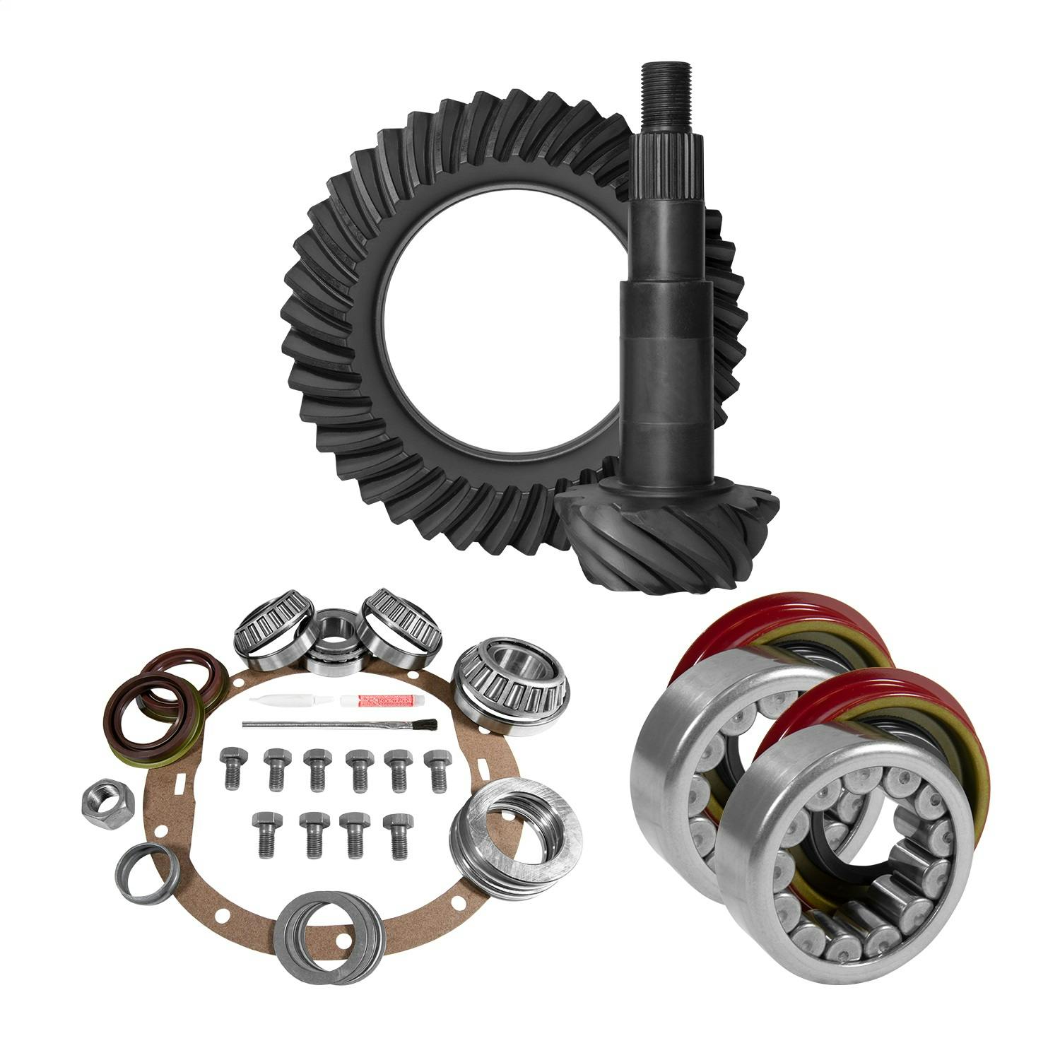 USA Standard Gear ZGK2034 8.6in. GM 4.56 Rear Ring/Pinion Install Kit Axle Bearings/Seal