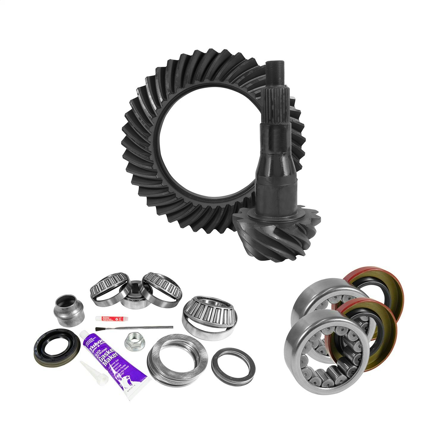 USA Standard Gear ZGK2100 9.75in. Ford 3.55 Rear Ring/Pinion Install Kit Axle Bearings/Seal