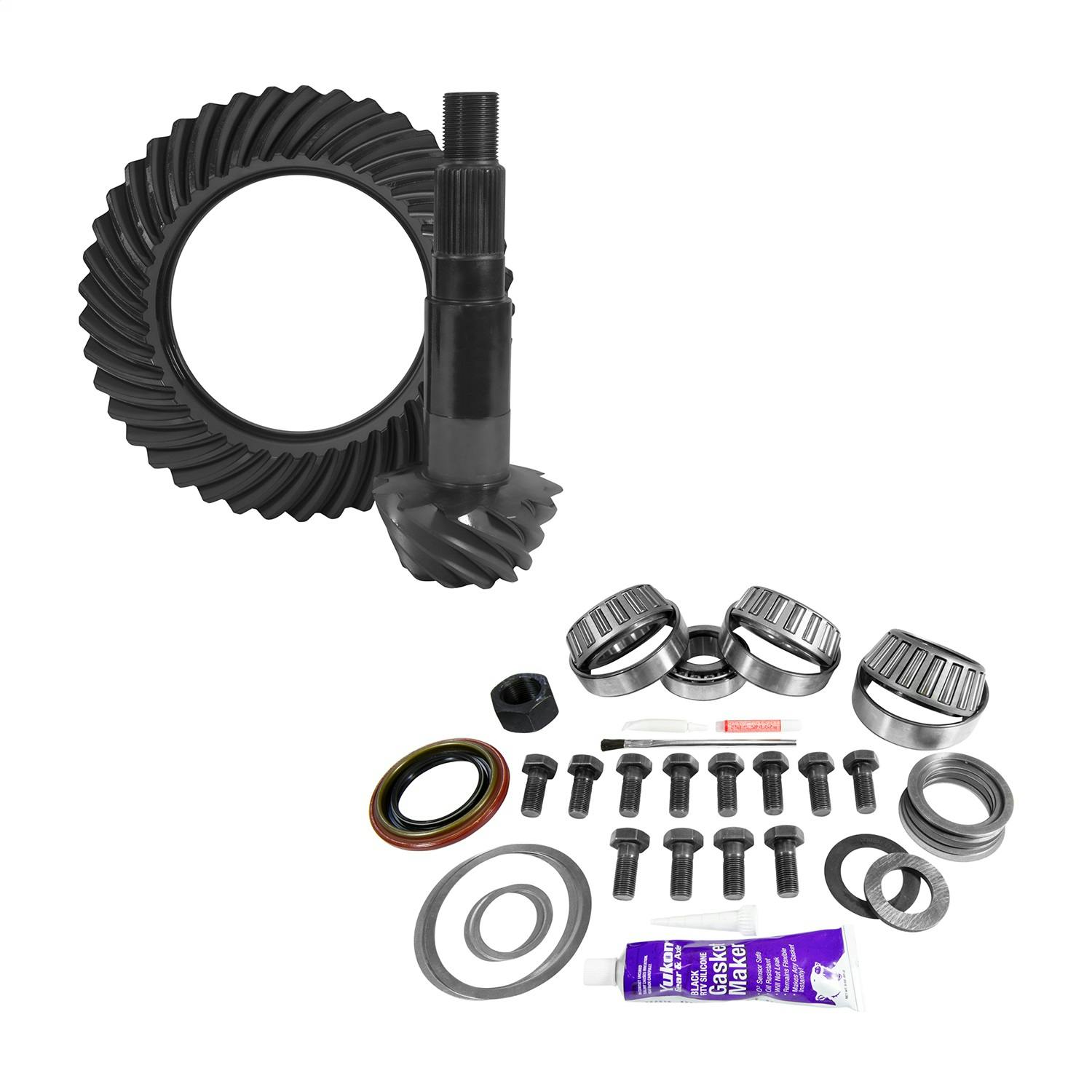 USA Standard Gear ZGK2157 11.25in. Dana 80 3.54 Rear Ring/Pinion Install Kit 4.125in. OD Head Bearing