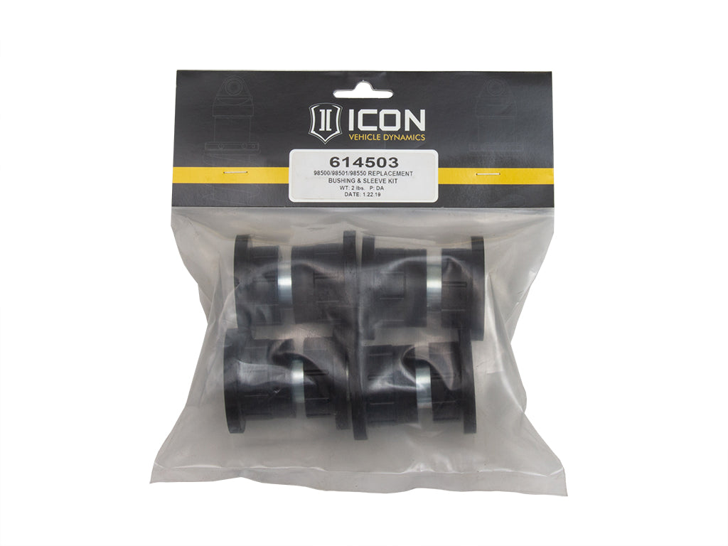 ICON Vehicle Dynamics 614503 98500/98501/98550 Replacement Bushing and Sleeve Kit