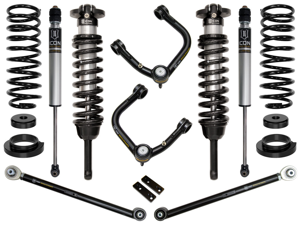 ICON Vehicle Dynamics K53173T 0-3.5 Stage 3 Suspension System with Tubular Upper Control Arm
