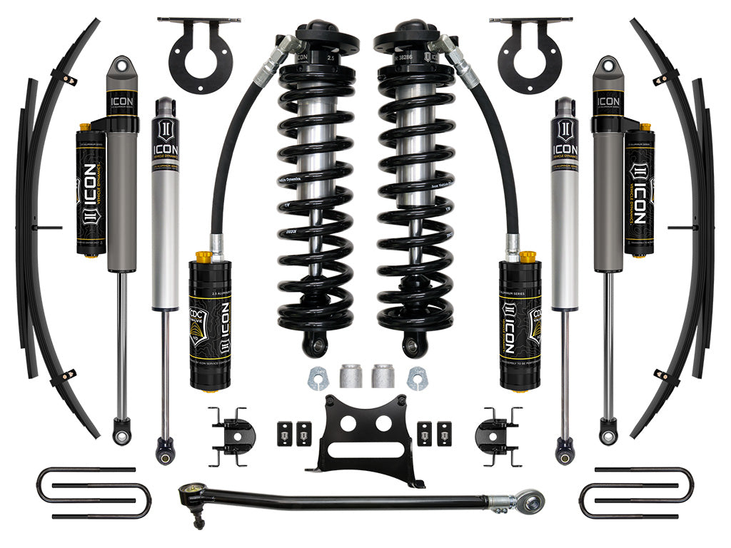 ICON Vehicle Dynamics K63144L 2.5-3 inch Stage 4 Coilover Conversion System W Expansion Pack