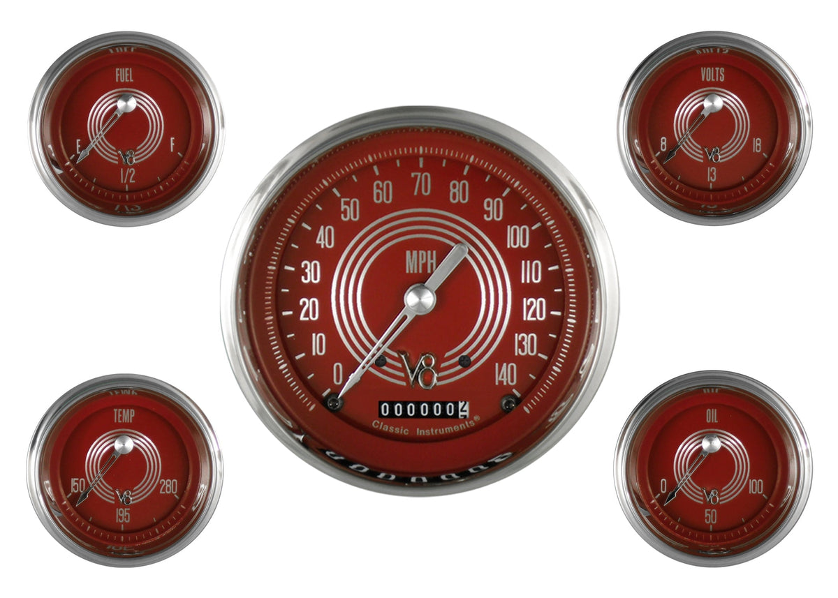Classic Instruments Gauge Set V8RS54SLC