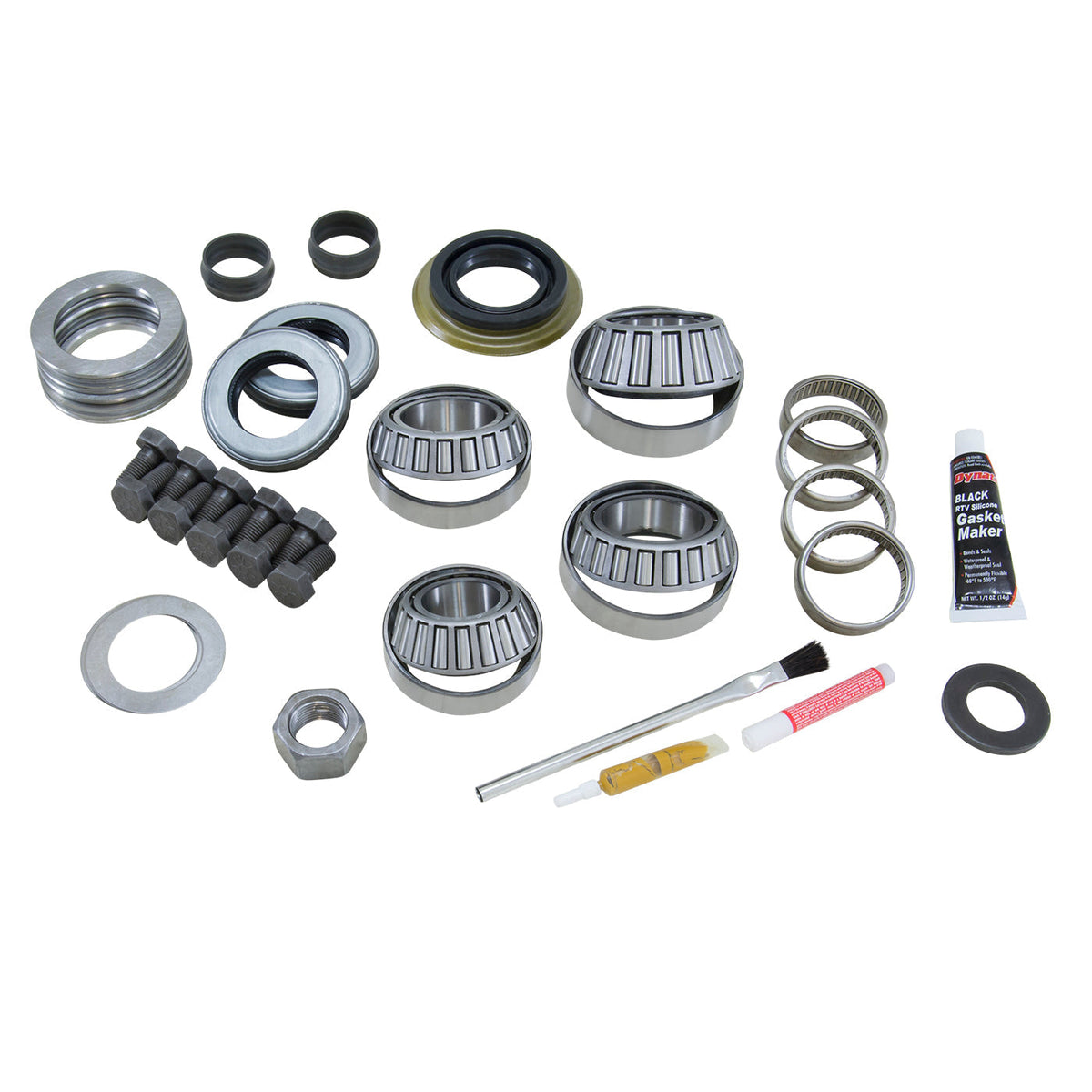 Yukon Gear Chevrolet GMC Hummer Isuzu Axle Differential Bearing and Seal Kit - Front YKGM7.6IFS