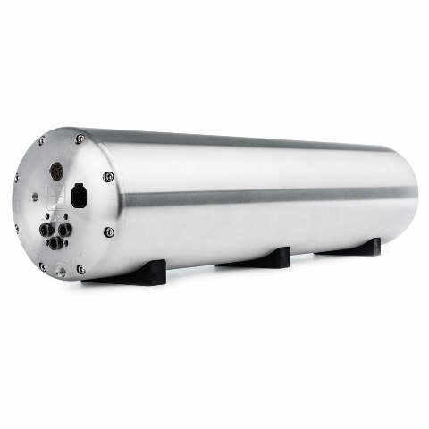 AccuAir Suspension ENDO Valve-Tank - 4-Corner 5-gal Bolted Alum Air Tank w/ Raw Finish AA-3642