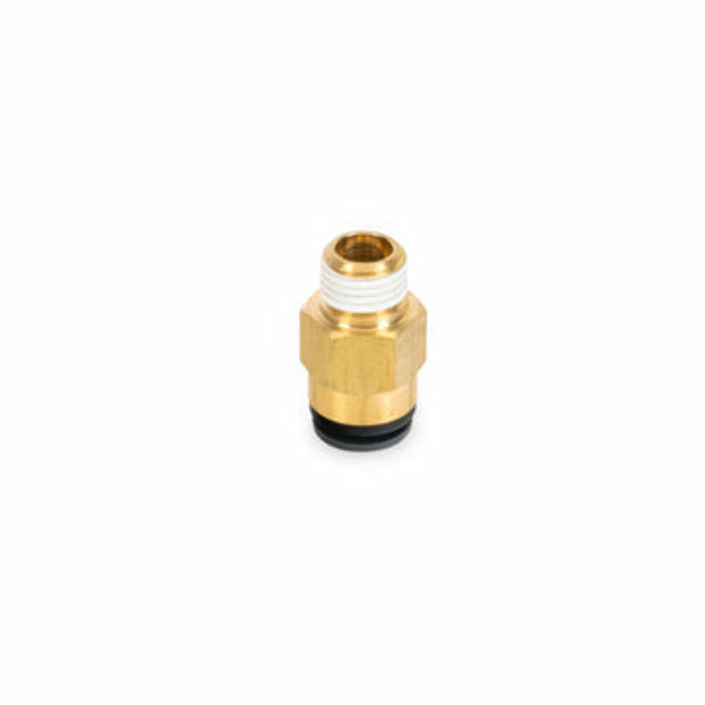 AccuAir Suspension 3/8inch DOT/PTC - 1/4inch NPT Straight Fitting AA-3655