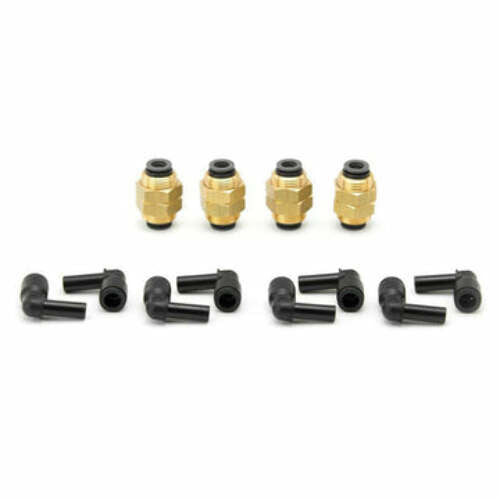 AccuAir Suspension Bulkhead Kit(4) 3/8inch Tube DOT/PTC to DOT/PTC Bulk-Head3/8inch Tube DOT/PTC to Swivel Elbow AA-3660