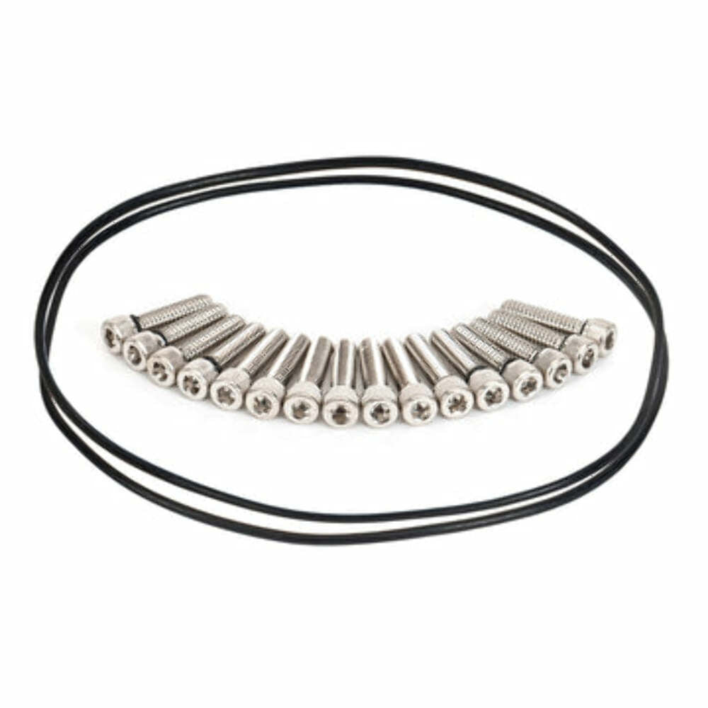 AccuAir Suspension ENDO tank re-finishing/repair kit  (16) End Cap Bolts (16) End Cap Bolt O-Rings (2) End Cap Seals AA-3684