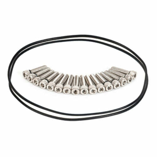 AccuAir Suspension ENDO tank re-finishing/repair kit  (16) End Cap Bolts (16) End Cap Bolt O-Rings (2) End Cap Seals AA-3684