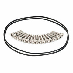 AccuAir Suspension ENDO tank re-finishing/repair kit  (16) End Cap Bolts (16) End Cap Bolt O-Rings (2) End Cap Seals AA-3684