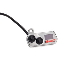 Arnott Motorcycle Suspension MOTORCYCLE HANDLEBAR PUSH BUTTON SWITCH WITH PRESSURE GAUGE, KIT, CHROME K-3115