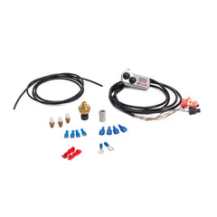 Arnott Motorcycle Suspension MOTORCYCLE HANDLEBAR PUSH BUTTON SWITCH WITH PRESSURE GAUGE, KIT, CHROME K-3115