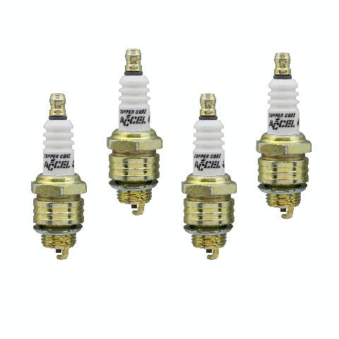 ACCEL 0437S-4 SPARK PLUG,ACCEL 4PK