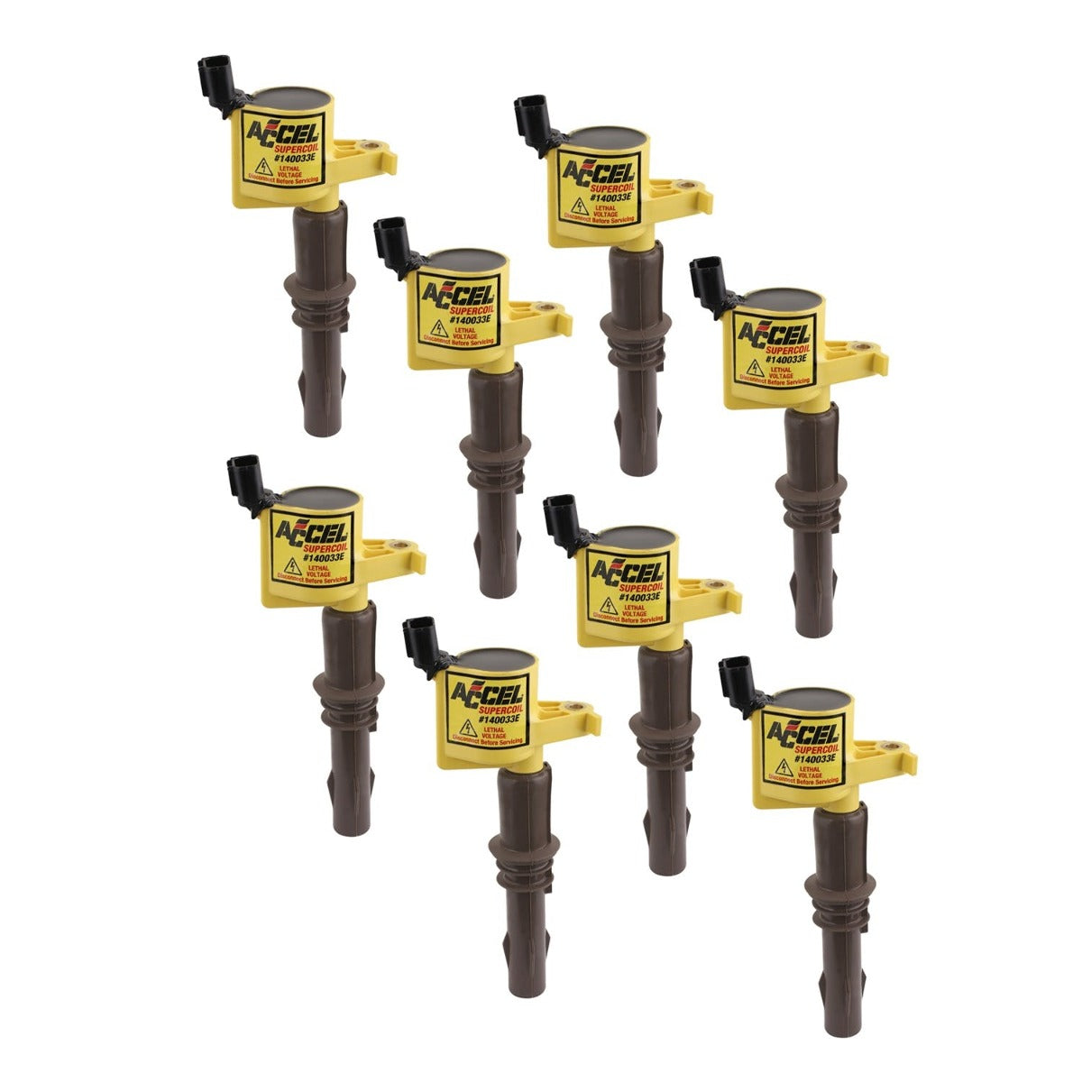 ACCEL 140033E-8 COIL,FORD MOD ENG 3V EXT,8PK