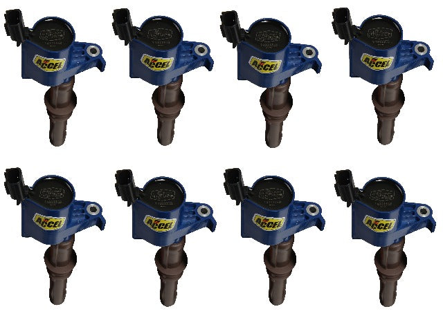 ACCEL 140033EB-8 COIL 8PK,FORD LATE MOD ENG 3-VALVE, BLUE