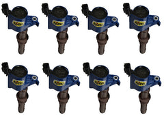 ACCEL 140033EB-8 COIL 8PK,FORD LATE MOD ENG 3-VALVE, BLUE