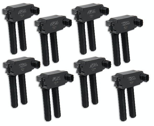 ACCEL 140038K-8 COIL,HEMI DUAL PLUG 8PK - BLACK
