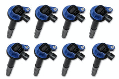 ACCEL 140060B-8 COIL,FORD 5.0L COYOTE 8 PACK- BLUE
