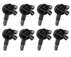 ACCEL 140060K-8 COIL,FORD 5.0L COYOTE 8 PACK- BLACK