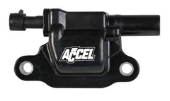 ACCEL 140081 14-UP LT SQUARE COIL - BLACK SINGLE