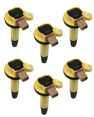 ACCEL 140646-6 COIL,FORD ECOBOOST 3.5L V6, 6-PACK YELLO