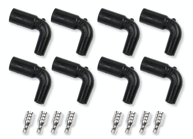 ACCEL 170090-8 LS/LT 90 DEG COIL BOOT and TERMINAL KIT, 8