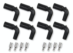 ACCEL 170090-8 LS/LT 90 DEG COIL BOOT and TERMINAL KIT, 8