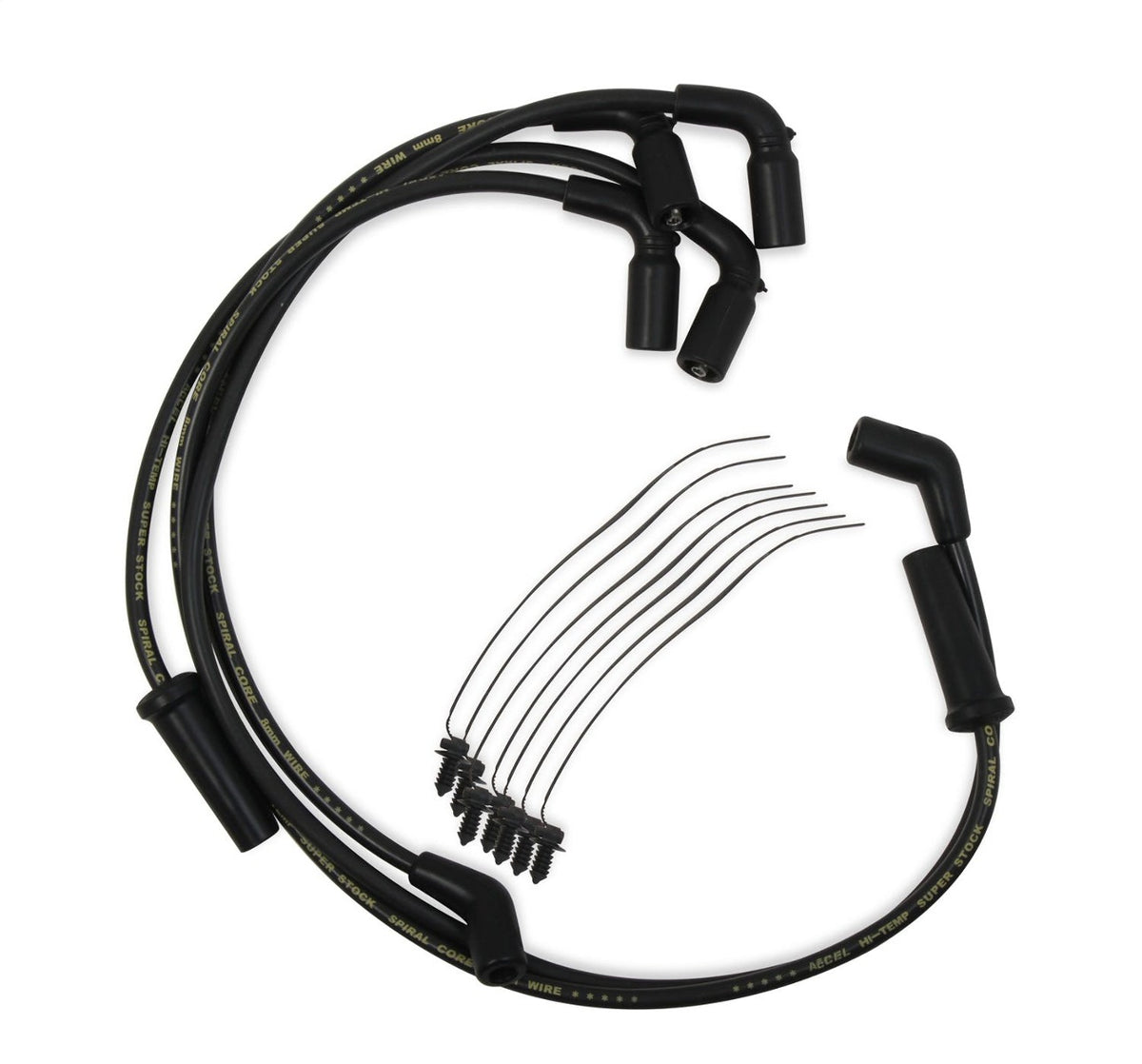 ACCEL 171116-K WIRE SET, 17-UP MILWAUKEE 8 - BLACK