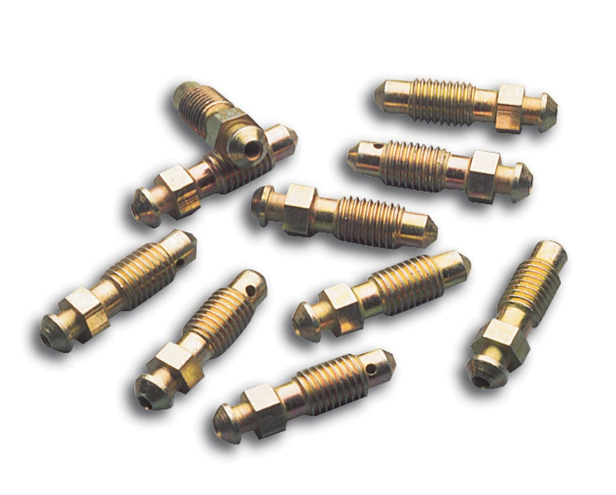 ACCEL 33001 BLEEDER SCREWS,QTY 10 PCS