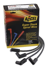 ACCEL 5114K 8mm SUPER STOCK SPIRAL CUST BK