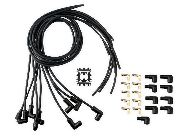 ACCEL 9001CK UNI CERAMIC 90 BOOTS WIRE KIT- BLACK